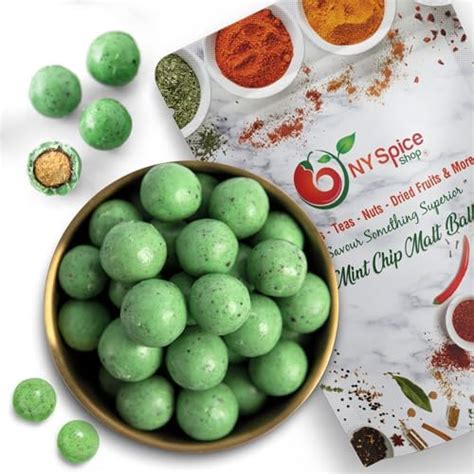 mint chip malt balls|NY SPICE SHOP Mint Chip Malt Ball .